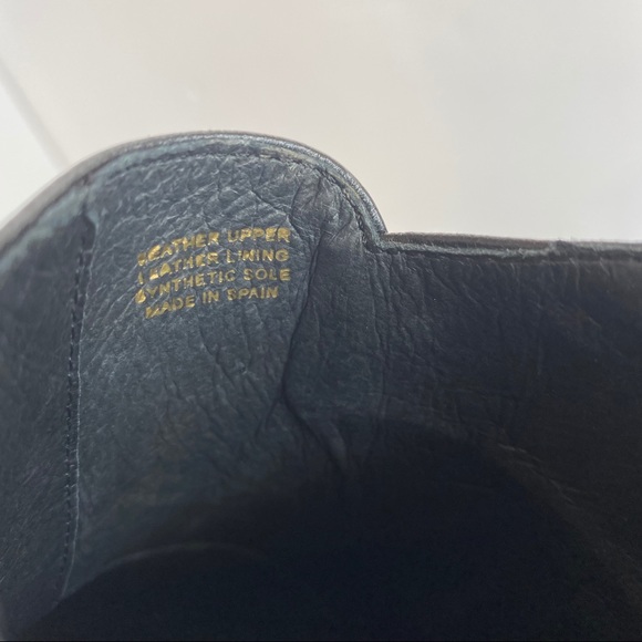 Pure Navy Mules Loafers Leather Black Size 10 US - Picture 6 of 6